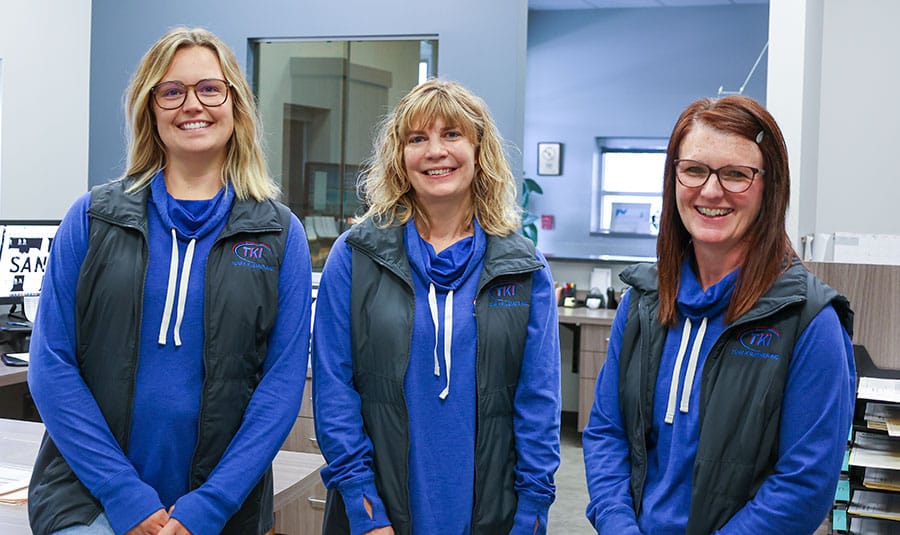 Customer service team