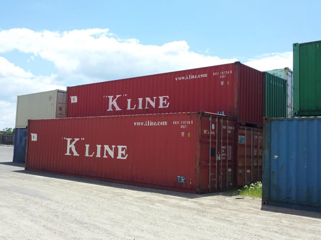 20' and 40' cargo containers