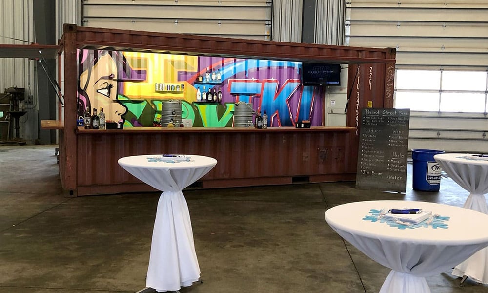 Modified Container Bar