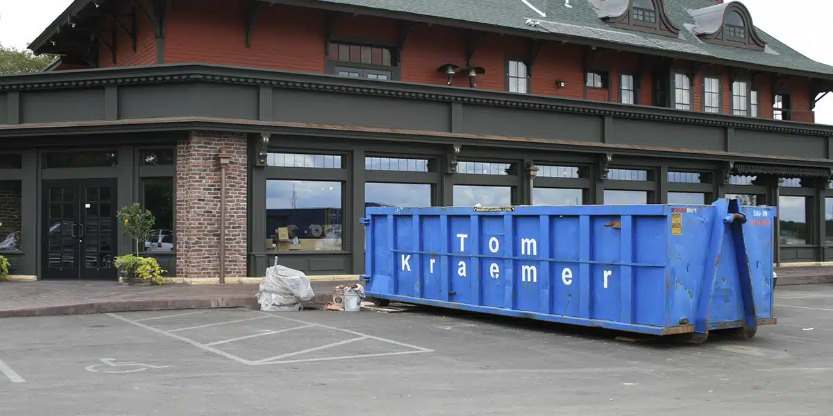 TKI rolloff near commercial building