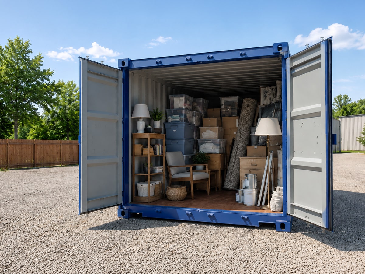 Comparing Storage Unit vs. Container Storage for Home Renovation Projects